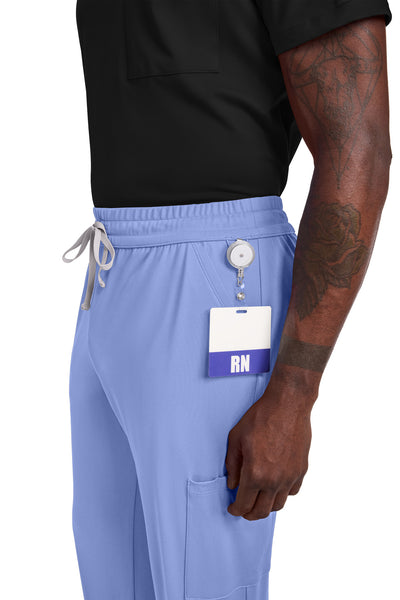 CK036 Cherokee Achieve Super Stretch Men 5-Pocket Straight Leg Pant (XS - 5XL)