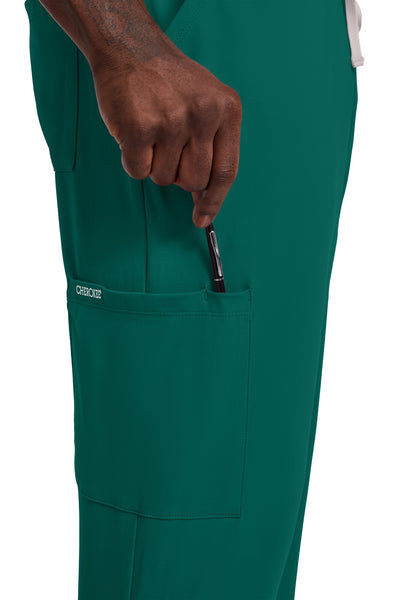 CK036 Cherokee Achieve Super Stretch Men 5-Pocket Straight Leg Pant (XS - 5XL)