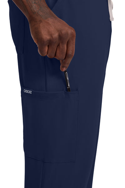 CK036 Cherokee Achieve Super Stretch Men 5-Pocket Straight Leg Pant (XS - 5XL)