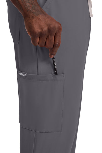 CK036 Cherokee Achieve Super Stretch Men 5-Pocket Straight Leg Pant (XS - 5XL)