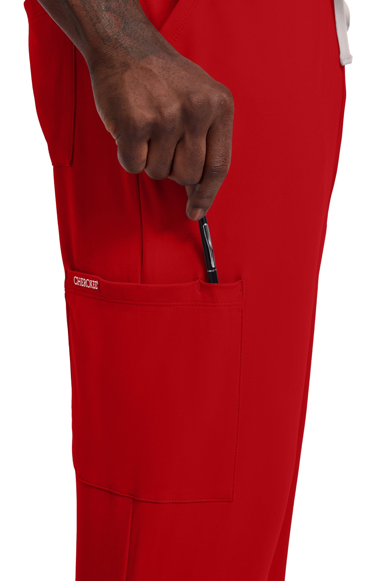 CK036 Cherokee Achieve Super Stretch Men 5-Pocket Straight Leg Pant (XS - 5XL)