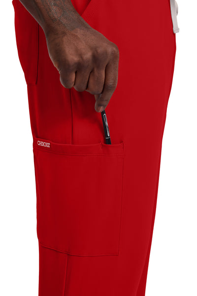 CK036 Cherokee Achieve Super Stretch Men 5-Pocket Straight Leg Pant (XS - 5XL)
