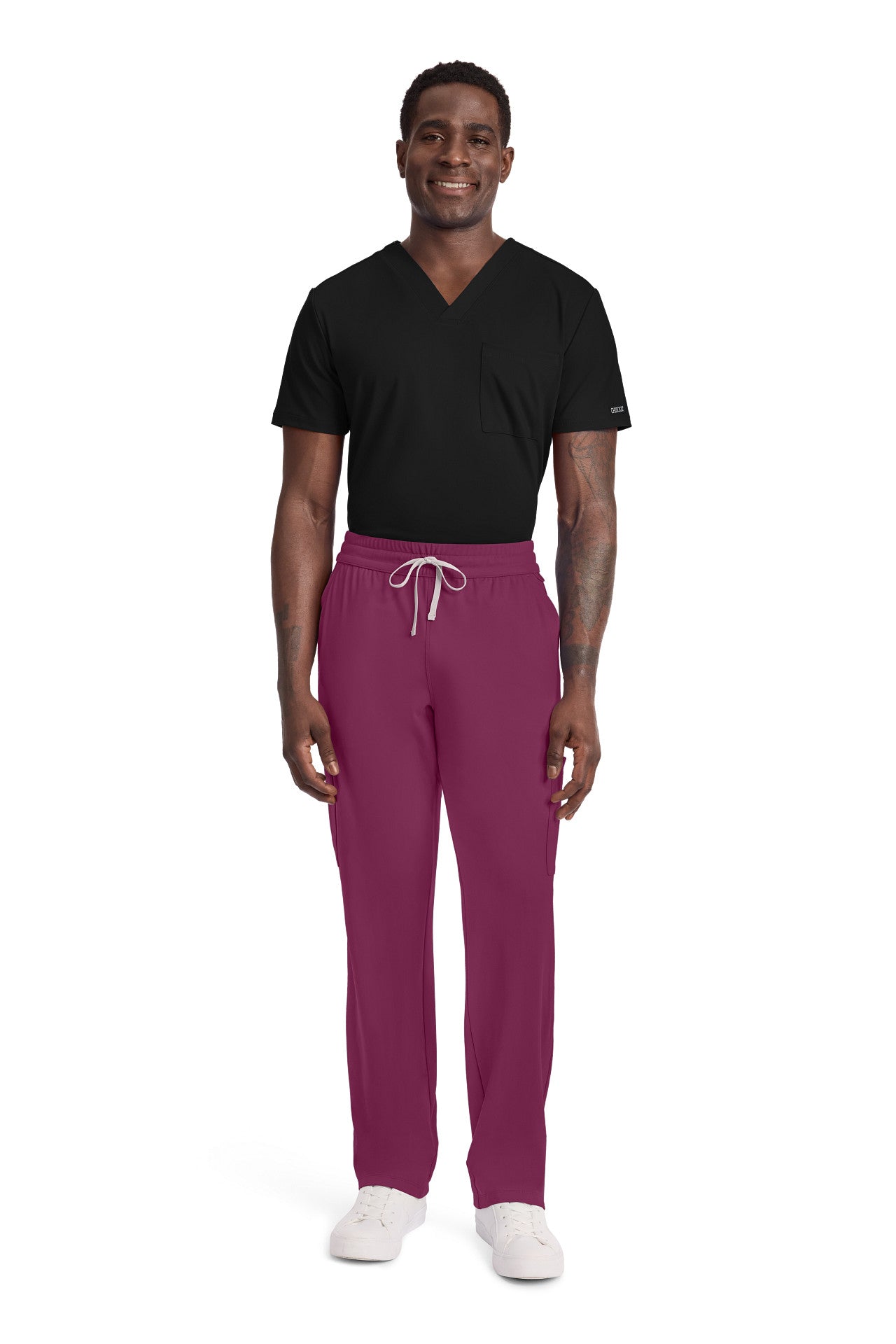CK036 Cherokee Achieve Super Stretch Men 5-Pocket Straight Leg Pant (XS - 5XL)