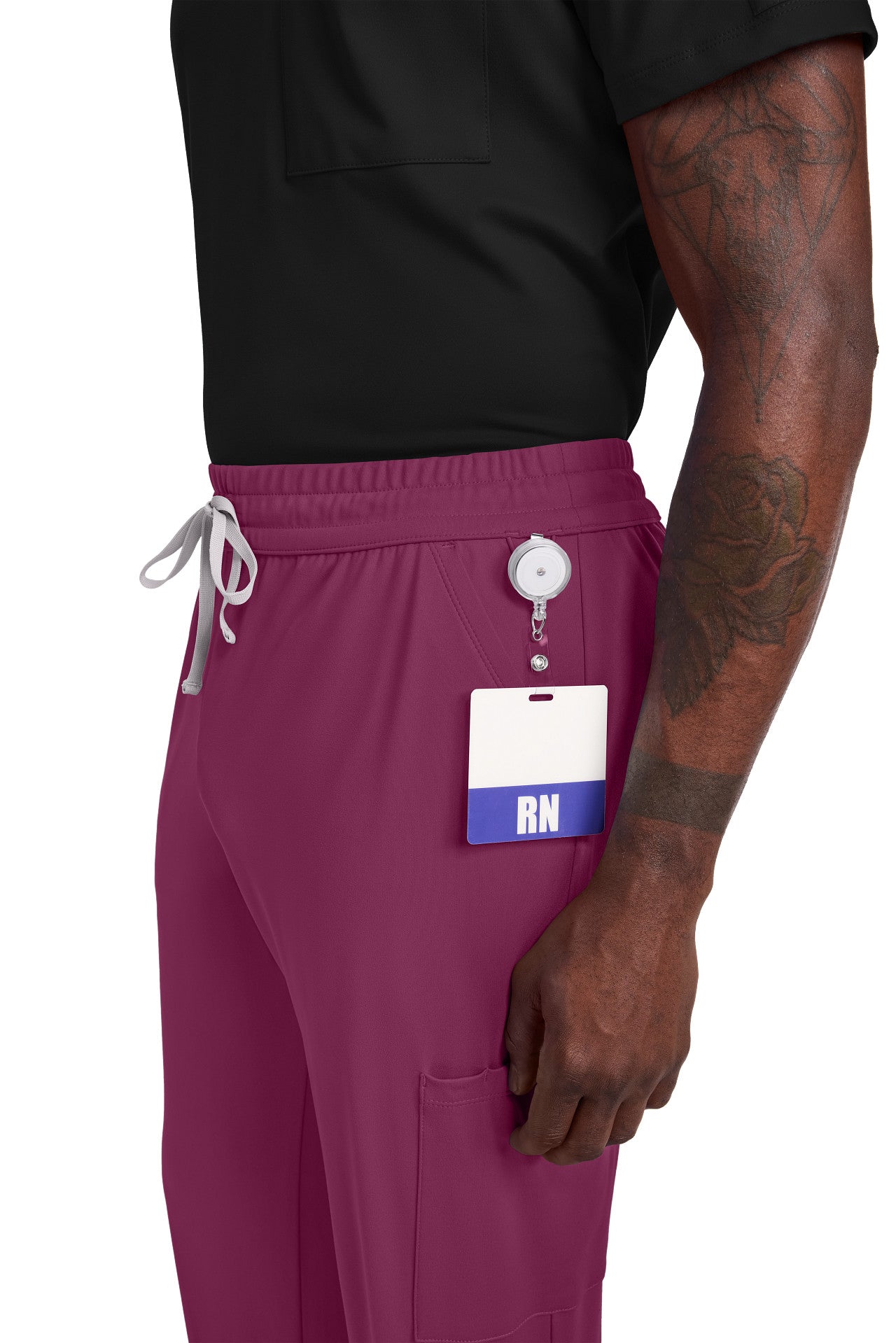 CK036 Cherokee Achieve Super Stretch Men 5-Pocket Straight Leg Pant (XS - 5XL)