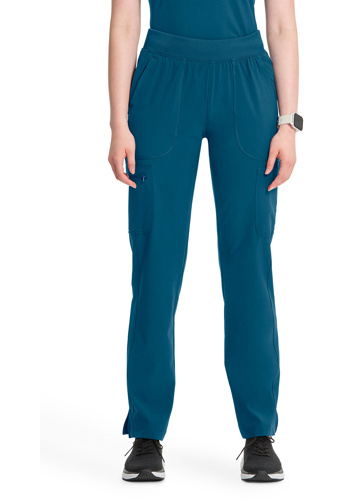 CK065A Cherokee Infinity Tapered Leg Mid Rise Scrub Pant Certainty Antimicrobial Stretch (XXS - 5XL)