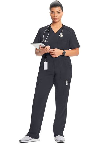 CK065A Cherokee Infinity Tapered Leg Mid Rise Scrub Pant Certainty Antimicrobial Stretch (XXS - 5XL)