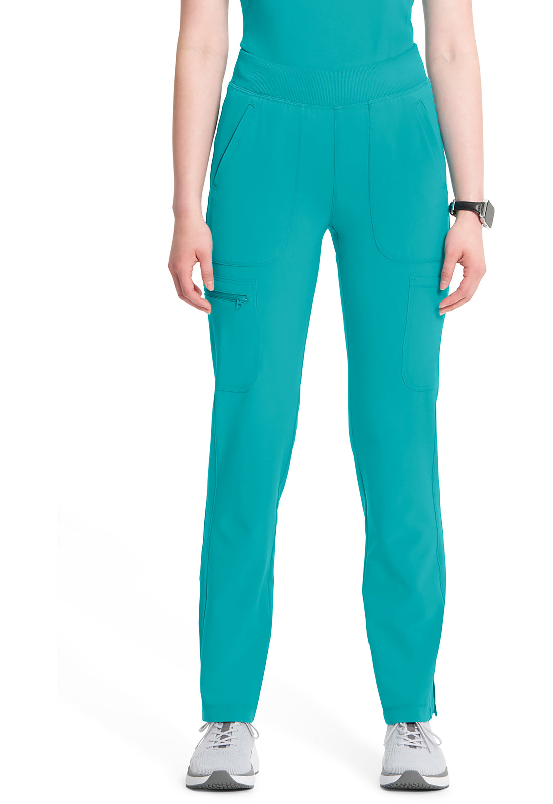 CK065A Cherokee Infinity Tapered Leg Mid Rise Scrub Pant Certainty Antimicrobial Stretch (XXS - 5XL)