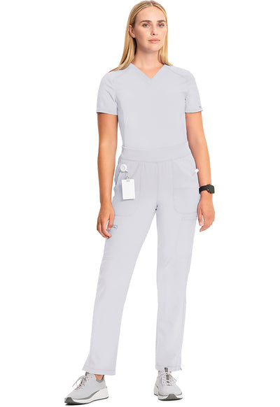 CK065A Cherokee Infinity Tapered Leg Mid Rise Scrub Pant Certainty Antimicrobial Stretch (XXS - 5XL)