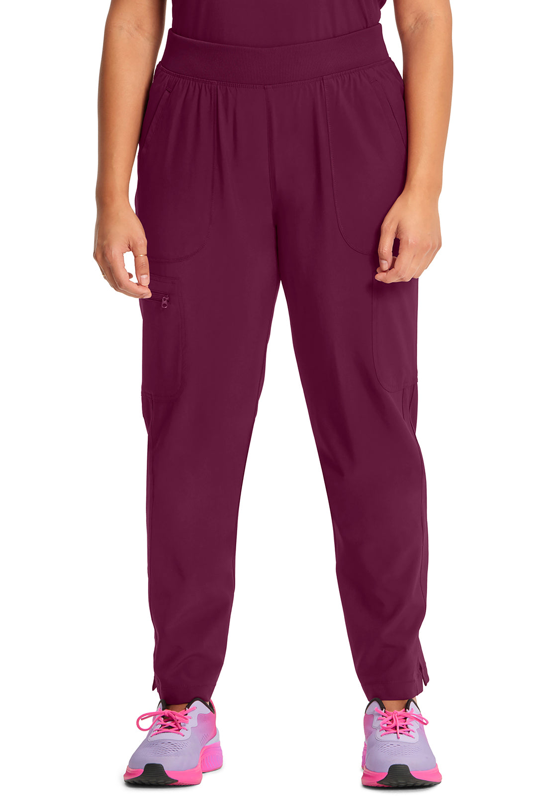 CK065A Cherokee Infinity Tapered Leg Mid Rise Scrub Pant Certainty Antimicrobial Stretch (XXS - 5XL)