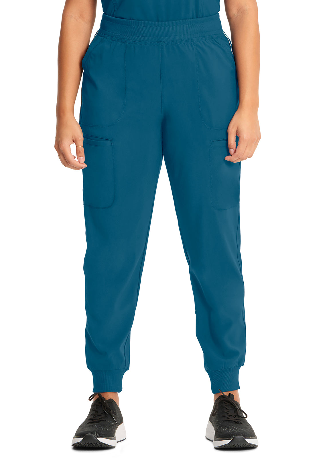 CK080A Cherokee Infinity Tapered Leg Mid Rise Jogger Scrub Pant Certainty Antimicrobial Stretch (XXS - 5XL)