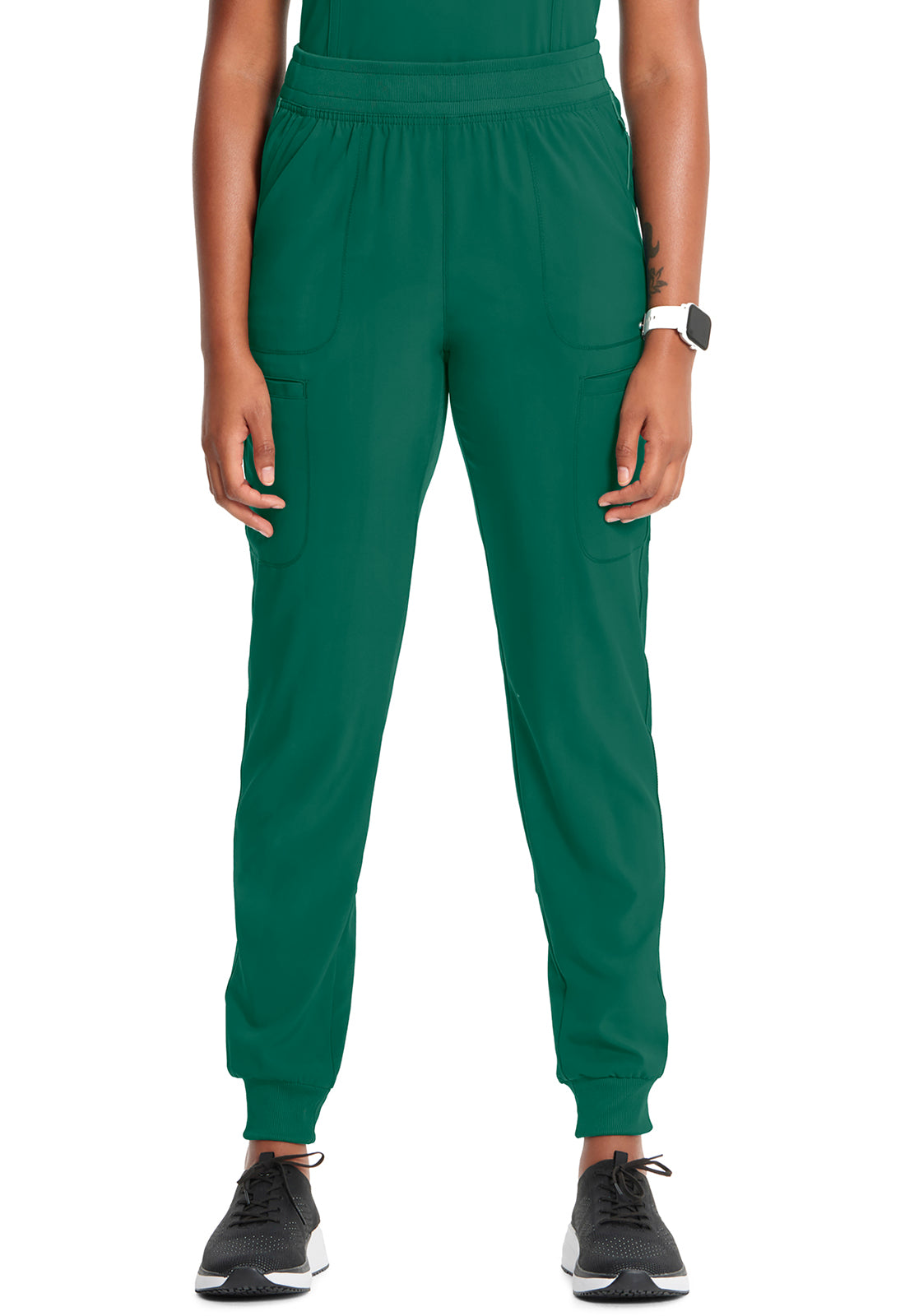 CK080A Cherokee Infinity Tapered Leg Mid Rise Jogger Scrub Pant Certainty Antimicrobial Stretch (XXS - 5XL)