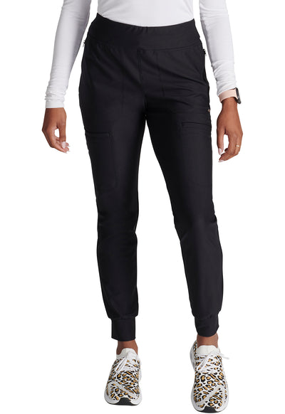 CK092 Cherokee Form 360º Stretch Mid Rise Jogger Pant (XXS - 3XL)