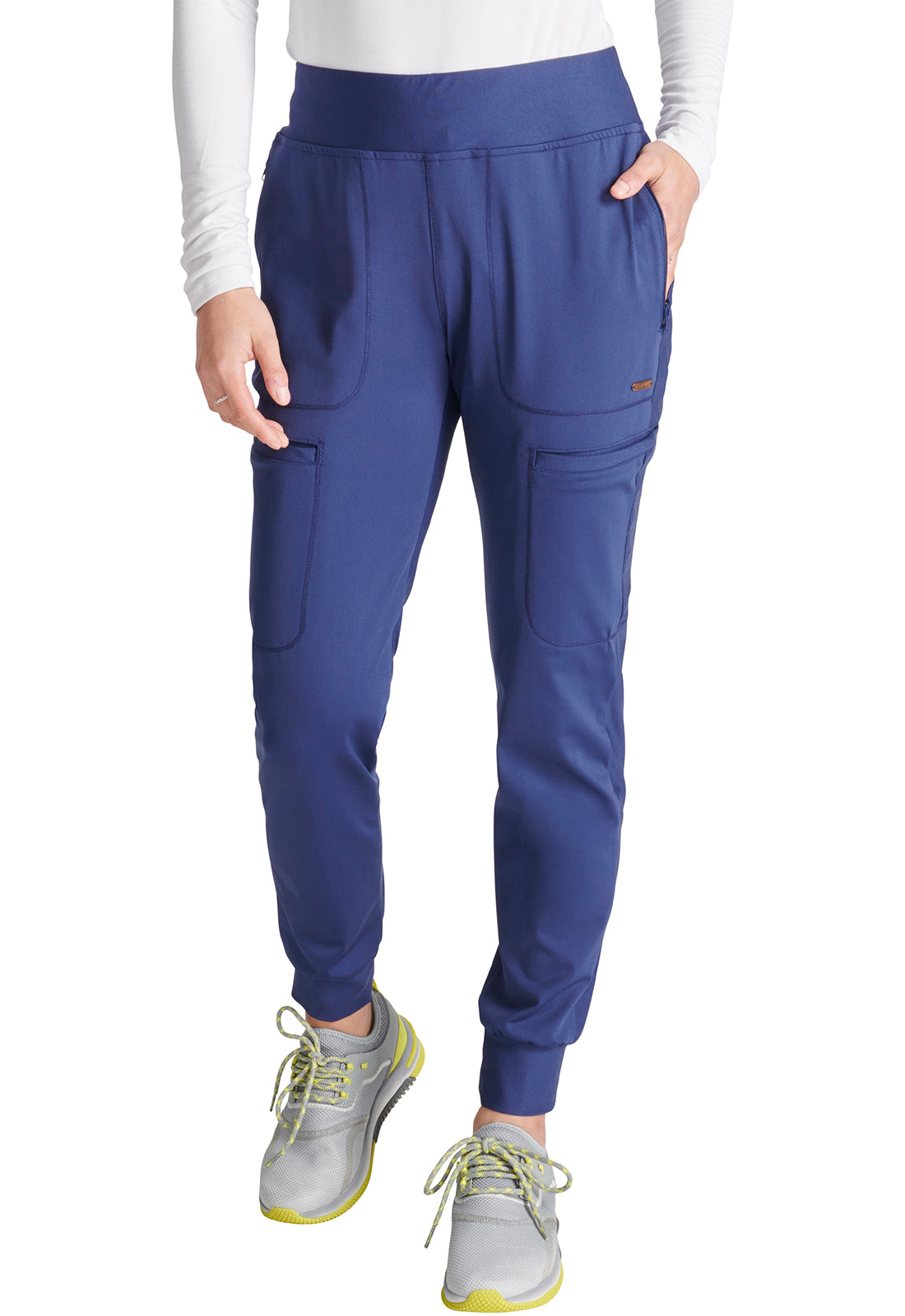 CK092 Cherokee Form 360º Stretch Mid Rise Jogger Pant (XXS - 3XL)