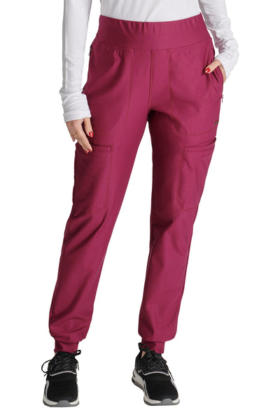 CK092 Cherokee Form 360º Stretch Mid Rise Jogger Pant (XXS - 3XL)