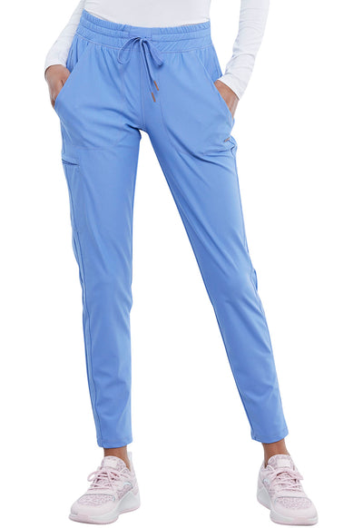 CK840+CK095 Cherokee Form 360º Stretch Scrub Top with Midrise Tapered Leg Pants  (XXS - 3XL)