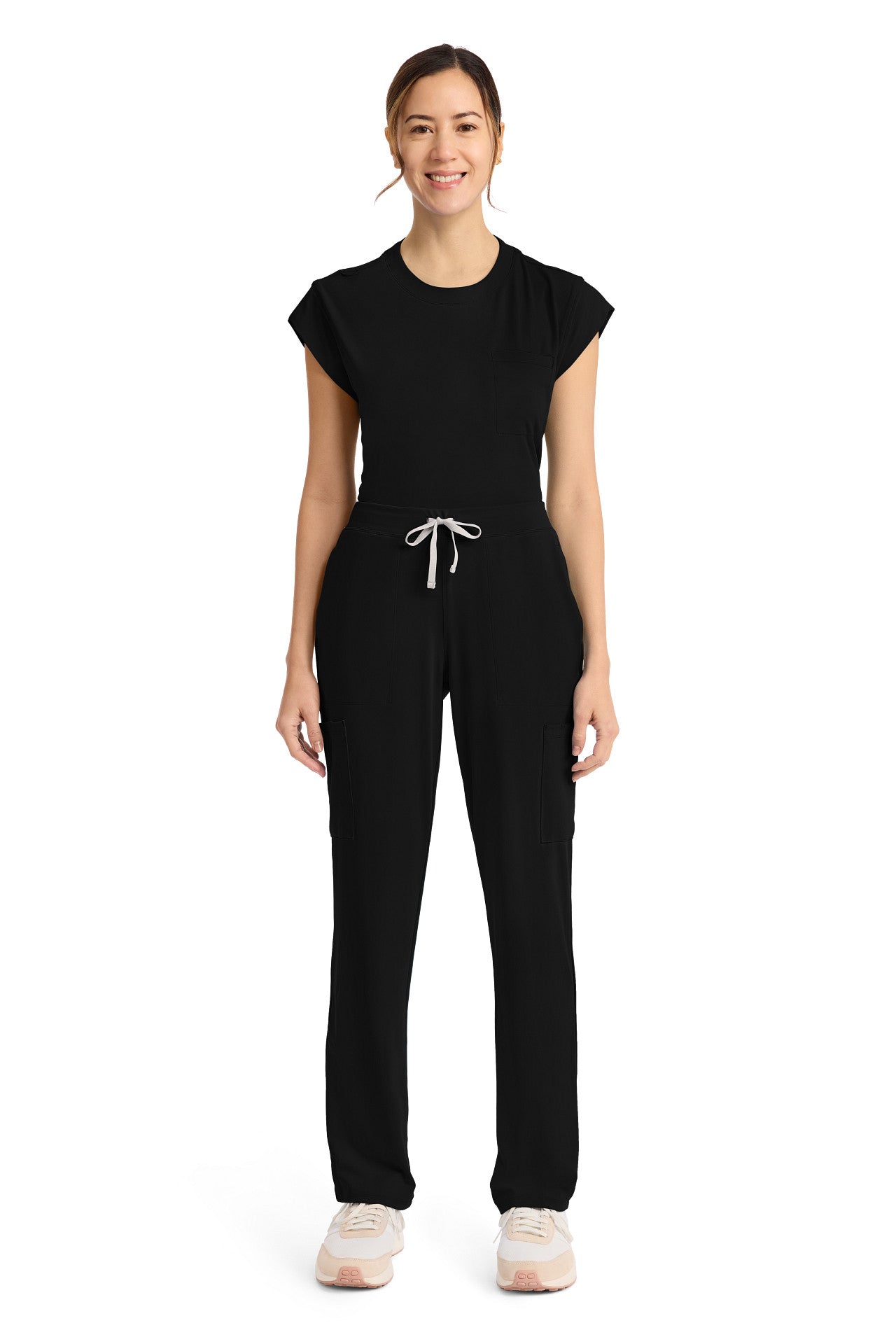 CK096 Cherokee Achieve Super Stretch 5-Pocket Straight Leg Pant (XXS - 5XL)