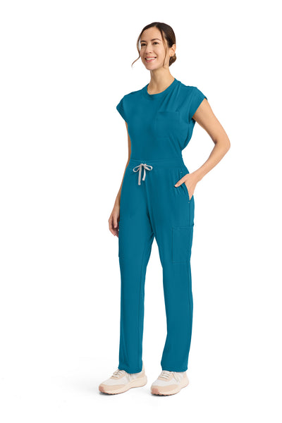 CK096 Cherokee Achieve Super Stretch 5-Pocket Straight Leg Pant (XXS - 5XL)