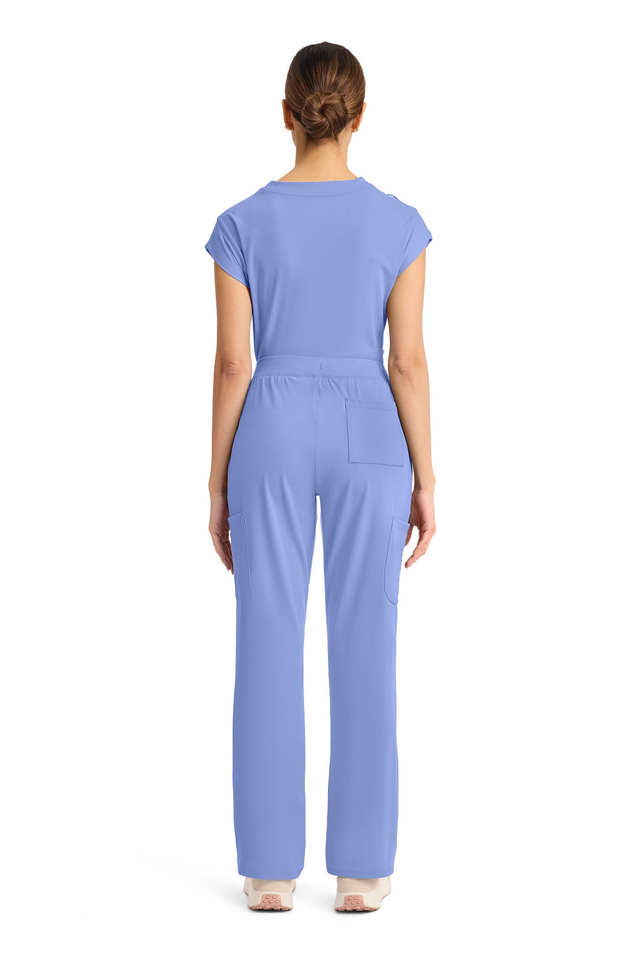 CK096 Cherokee Achieve Super Stretch 5-Pocket Straight Leg Pant (XXS - 5XL)