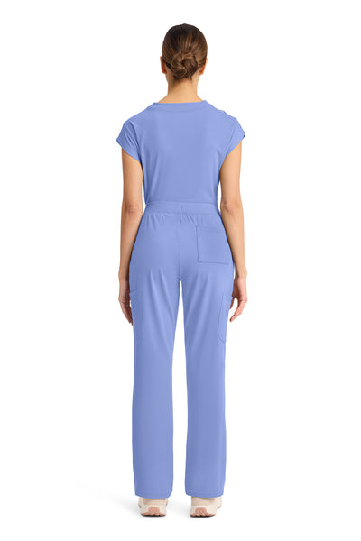 CK096 Cherokee Achieve Super Stretch 5-Pocket Straight Leg Pant (XXS - 5XL)