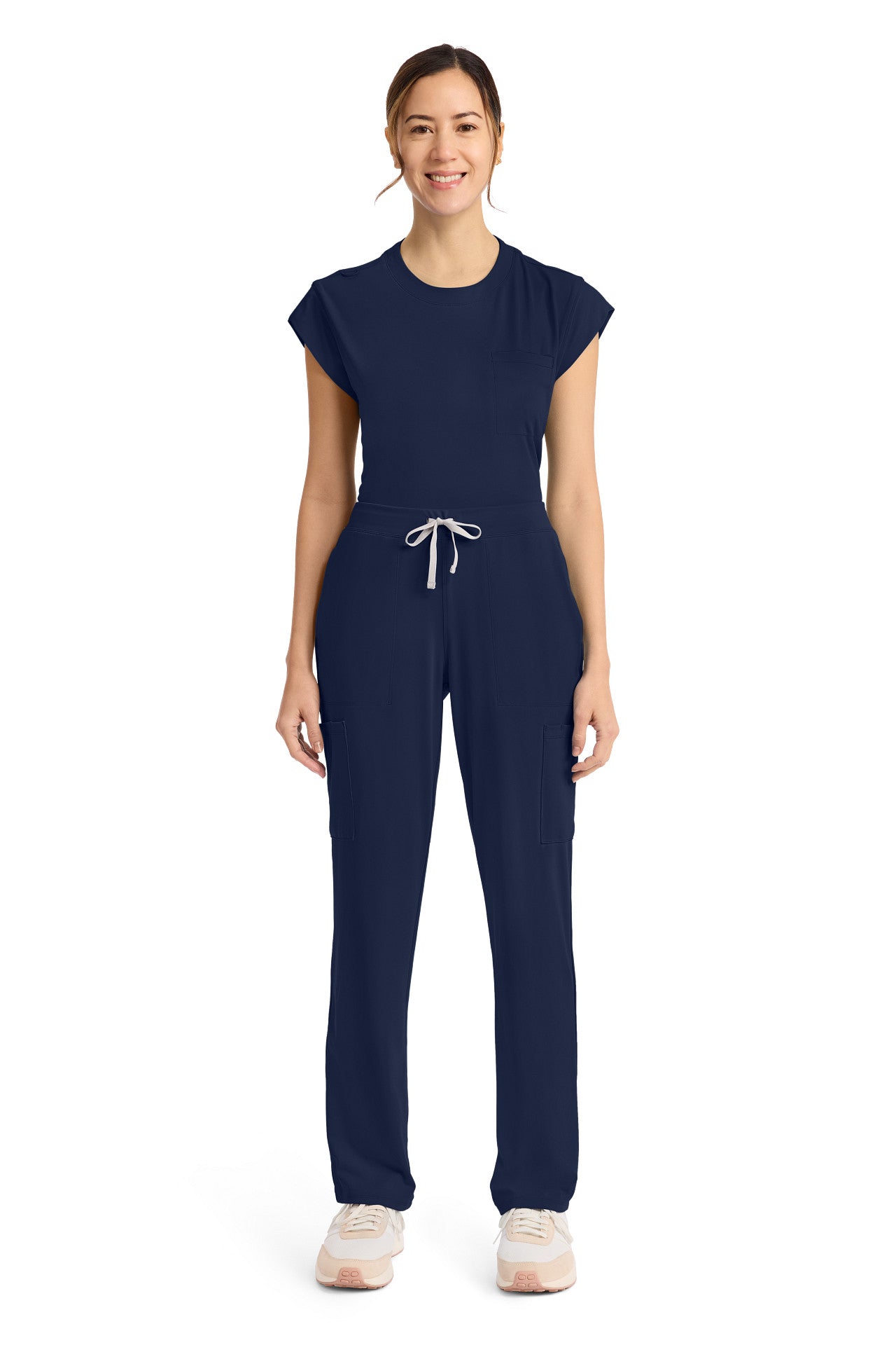 CK096 Cherokee Achieve Super Stretch 5-Pocket Straight Leg Pant (XXS - 5XL)