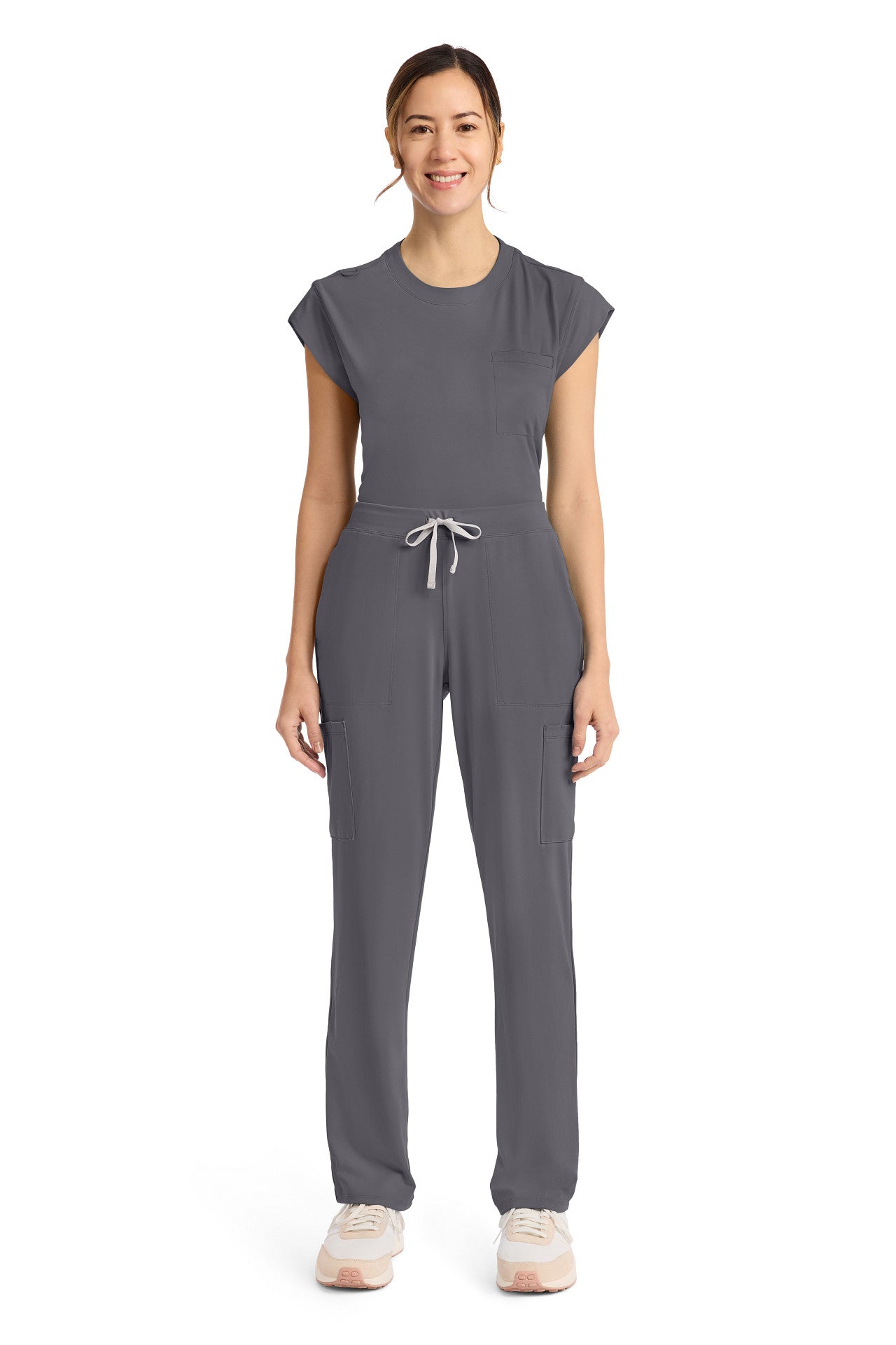 CK096 Cherokee Achieve Super Stretch 5-Pocket Straight Leg Pant (XXS - 5XL)