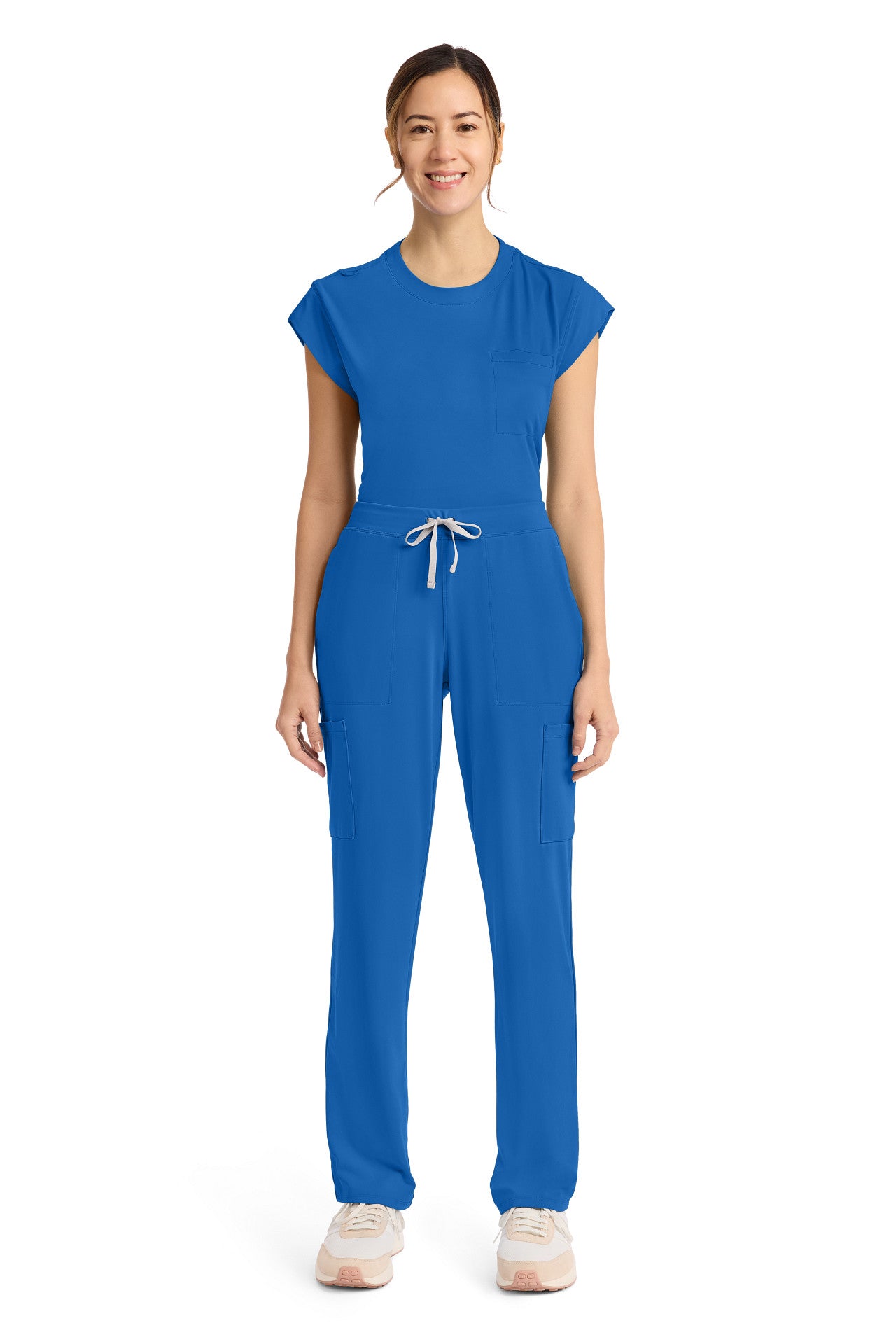 CK096 Cherokee Achieve Super Stretch 5-Pocket Straight Leg Pant (XXS - 5XL)