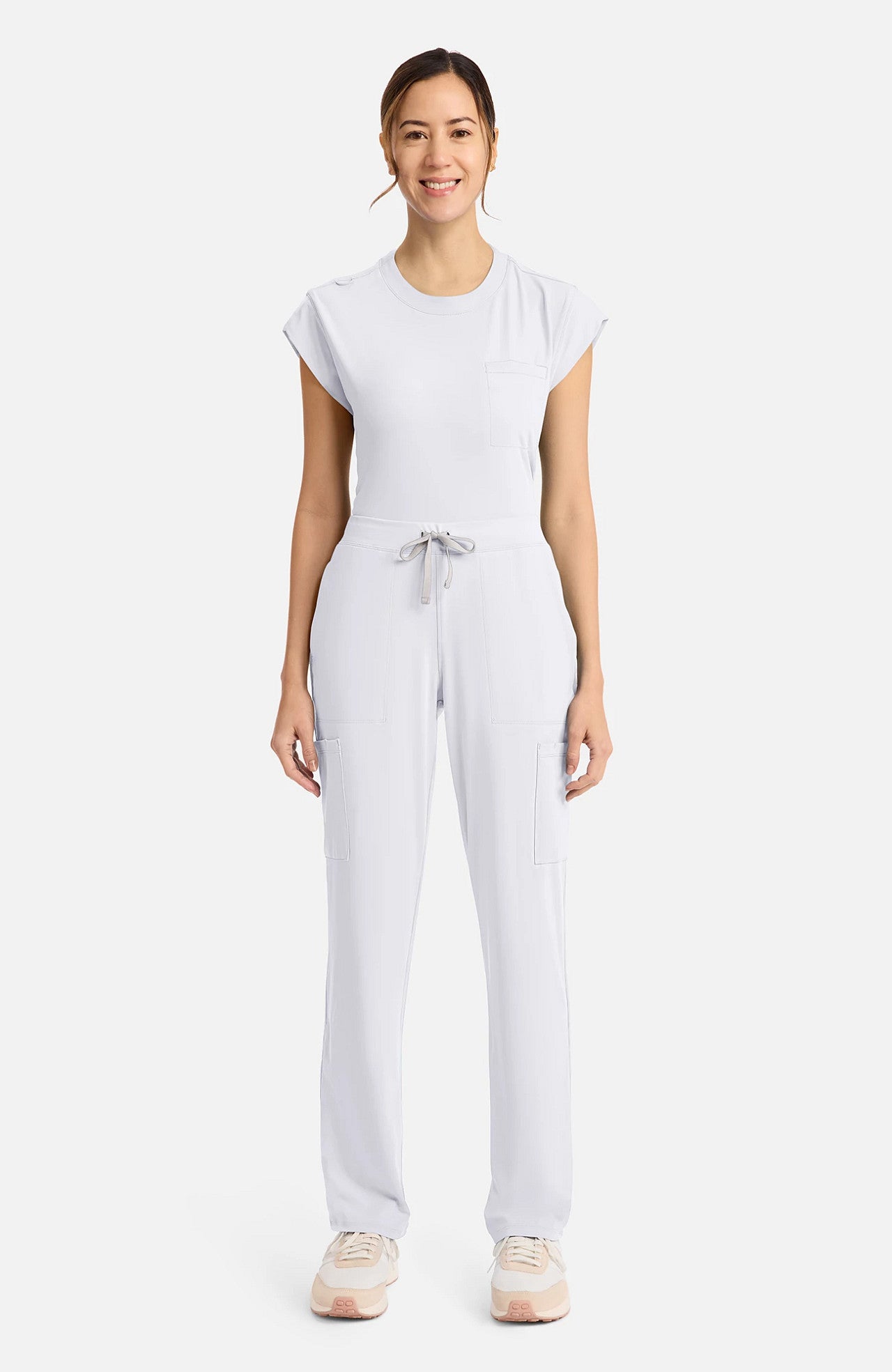 CK096 Cherokee Achieve Super Stretch 5-Pocket Straight Leg Pant (XXS - 5XL)