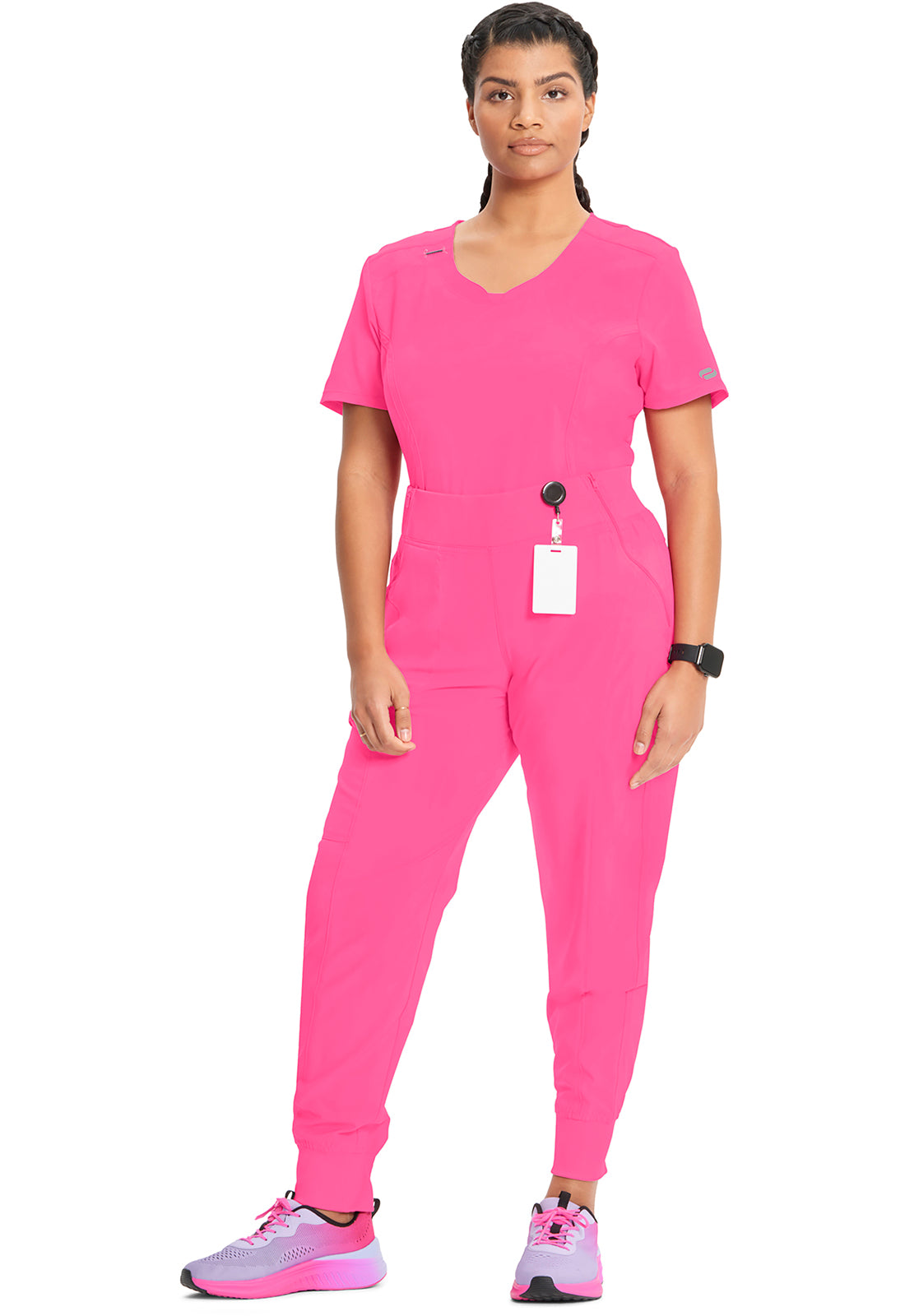 CK110A Cherokee Infinity Tapered Leg Jogger Scrub Pant Certainty Antimicrobial Stretch (XXS - 5XL)
