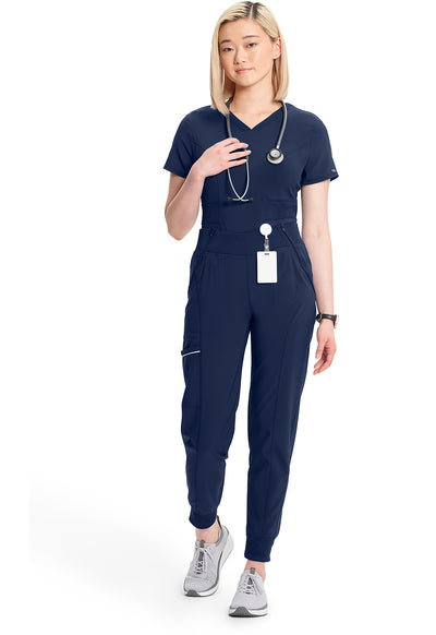 CK110A Cherokee Infinity Tapered Leg Jogger Scrub Pant Certainty Antimicrobial Stretch (XXS - 5XL)
