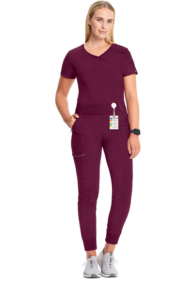 CK110A Cherokee Infinity Tapered Leg Jogger Scrub Pant Certainty Antimicrobial Stretch (XXS - 5XL)