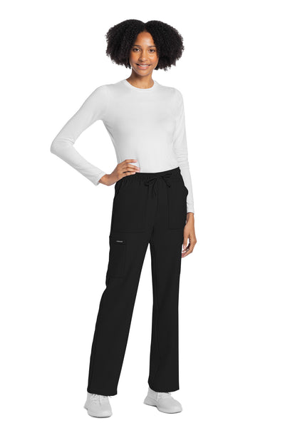 CK272A Cherokee Workwear Ultra Women Mid Rise Drawstring Trouser Cargo Pant (XXS - 5XL)