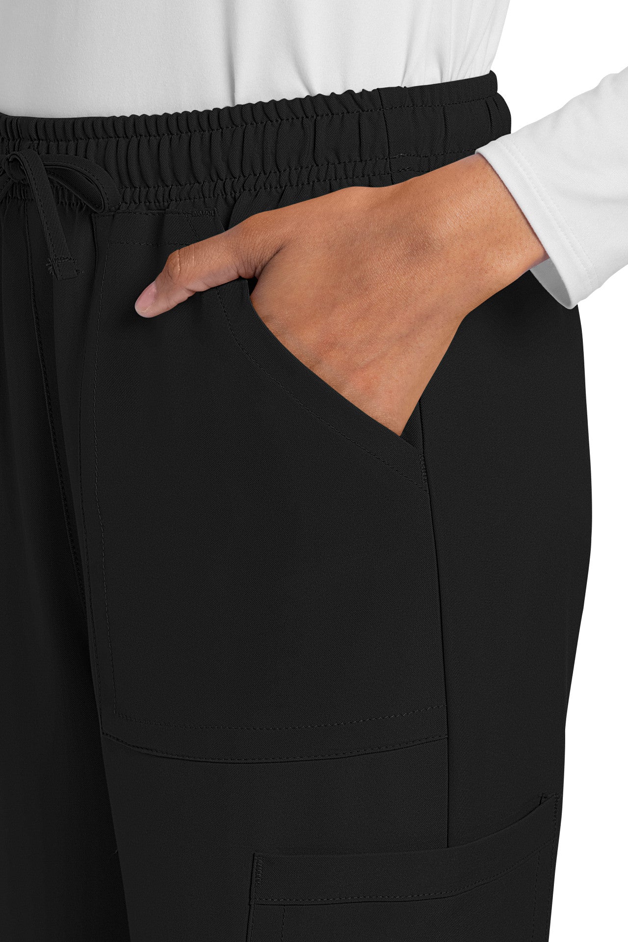 CK272A Cherokee Workwear Ultra Women Mid Rise Drawstring Trouser Cargo Pant (XXS - 5XL)