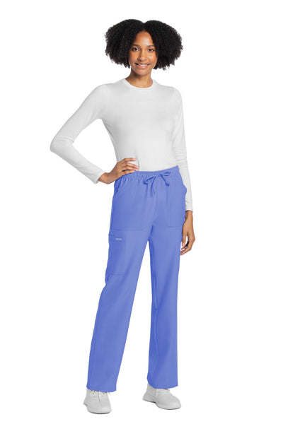 CK272A Cherokee Workwear Ultra Women Mid Rise Drawstring Trouser Cargo Pant (XXS - 5XL)