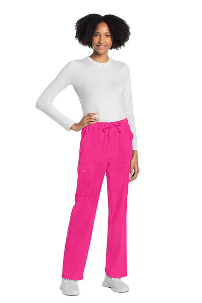 CK272A Cherokee Workwear Ultra Women Mid Rise Drawstring Trouser Cargo Pant (XXS - 5XL)