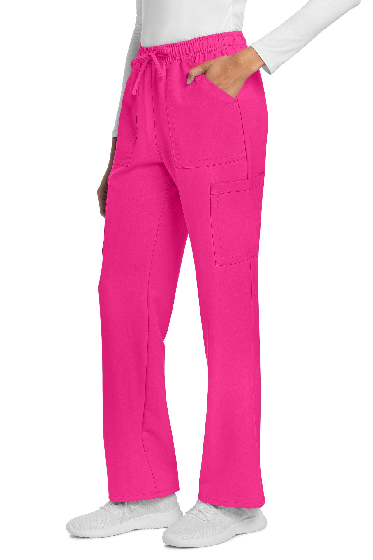 CK272A Cherokee Workwear Ultra Women Mid Rise Drawstring Trouser Cargo Pant (XXS - 5XL)