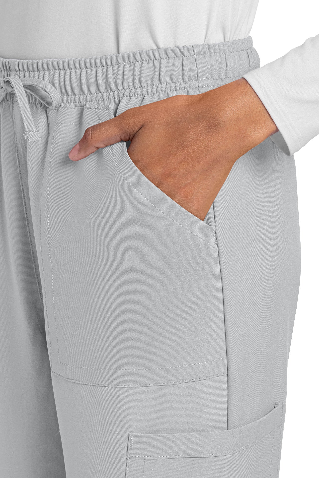 CK272A Cherokee Workwear Ultra Women Mid Rise Drawstring Trouser Cargo Pant (XXS - 5XL)
