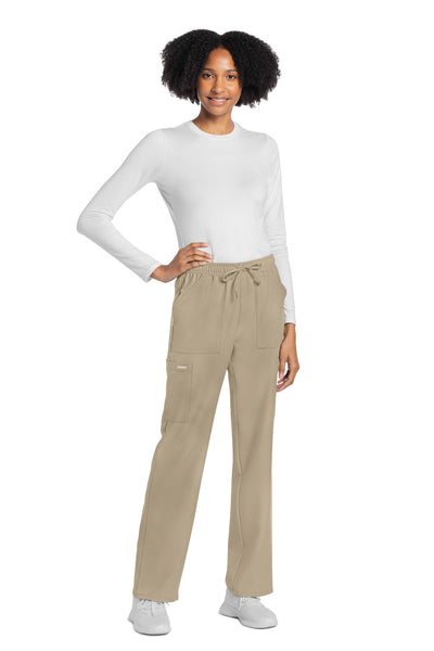 CK272A Cherokee Workwear Ultra Women Mid Rise Drawstring Trouser Cargo Pant (XXS - 5XL)
