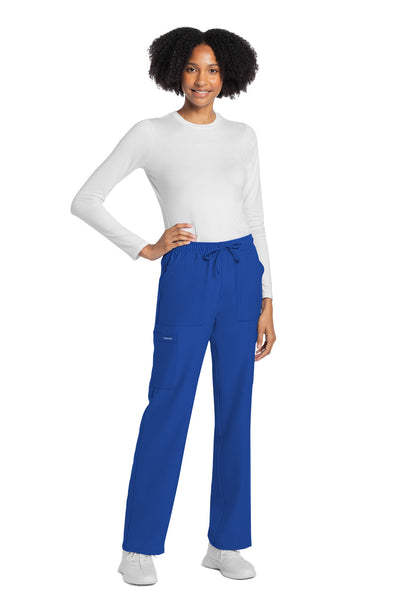 CK272A Cherokee Workwear Ultra Women Mid Rise Drawstring Trouser Cargo Pant (XXS - 5XL)