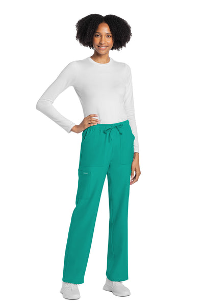 CK272A Cherokee Workwear Ultra Women Mid Rise Drawstring Trouser Cargo Pant (XXS - 5XL)