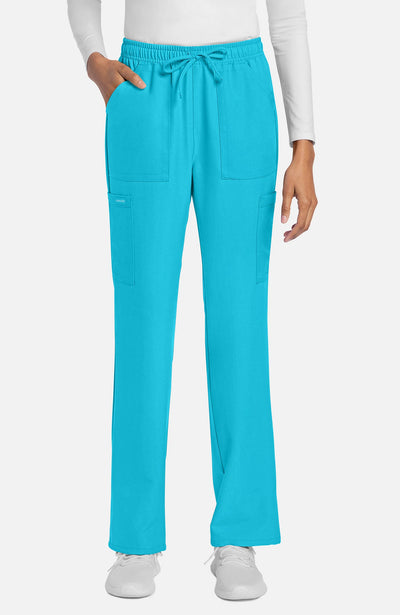 CK272A Cherokee Workwear Ultra Women Mid Rise Drawstring Trouser Cargo Pant (XXS - 5XL)