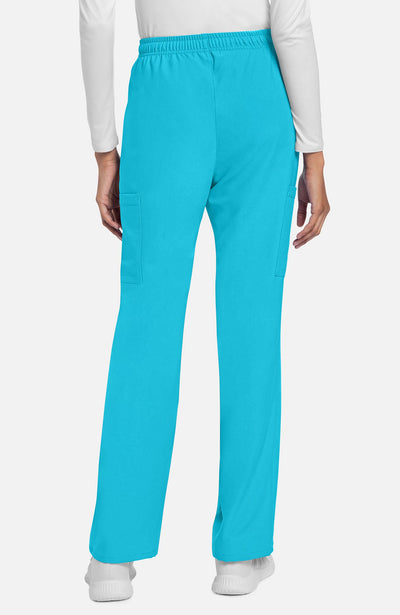 CK272A Cherokee Workwear Ultra Women Mid Rise Drawstring Trouser Cargo Pant (XXS - 5XL)