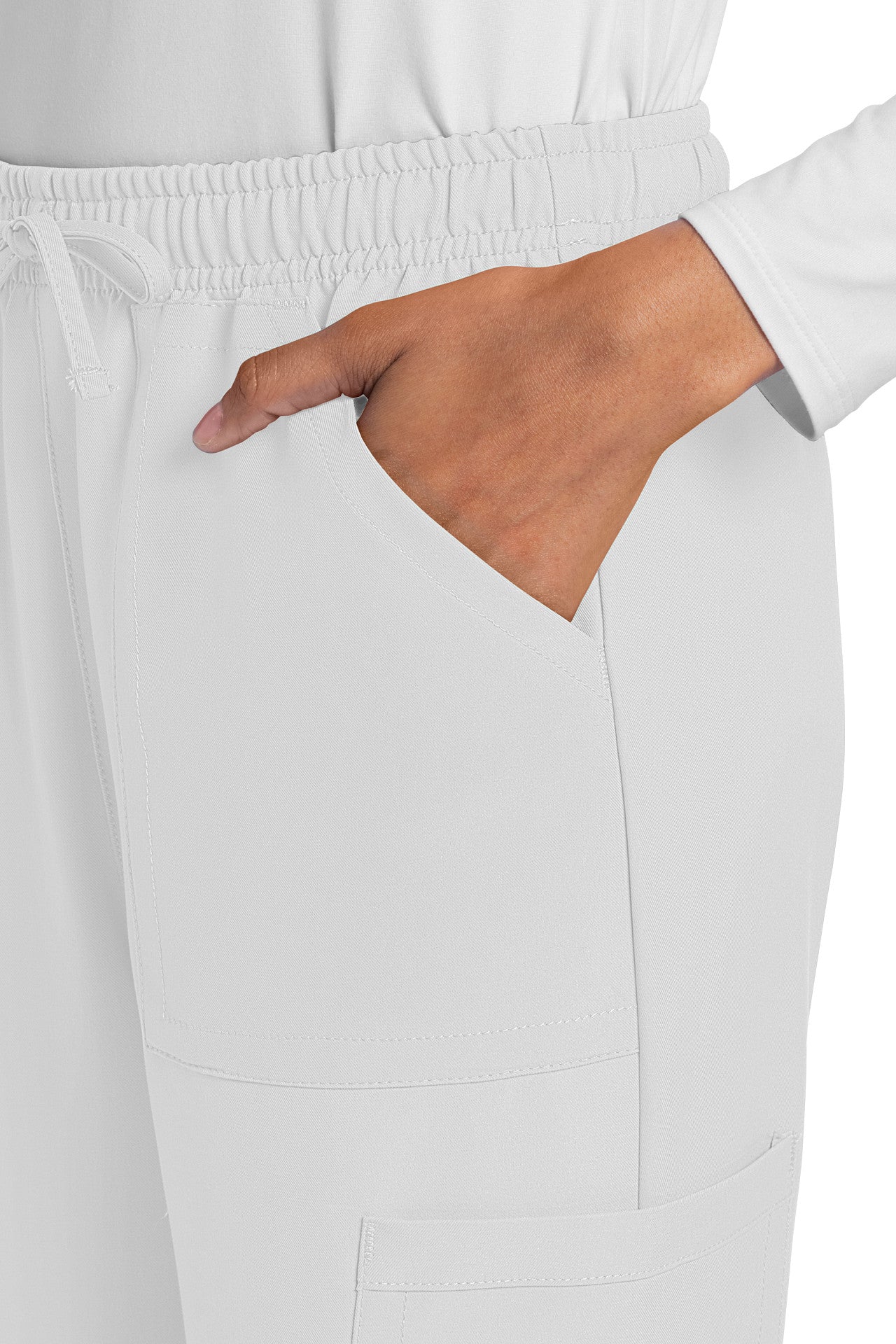 CK272A Cherokee Workwear Ultra Women Mid Rise Drawstring Trouser Cargo Pant (XXS - 5XL)