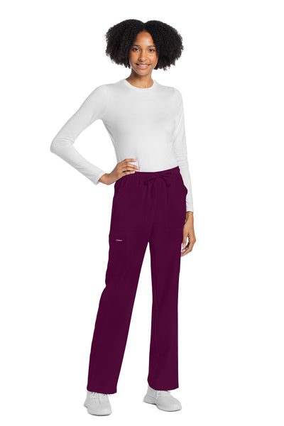 CK272A Cherokee Workwear Ultra Women Mid Rise Drawstring Trouser Cargo Pant (XXS - 5XL)