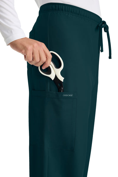 CK280A Cherokee Workwear Ultra Unisex Mid Rise Drawstring Straight Pant (XXS - 5XL)