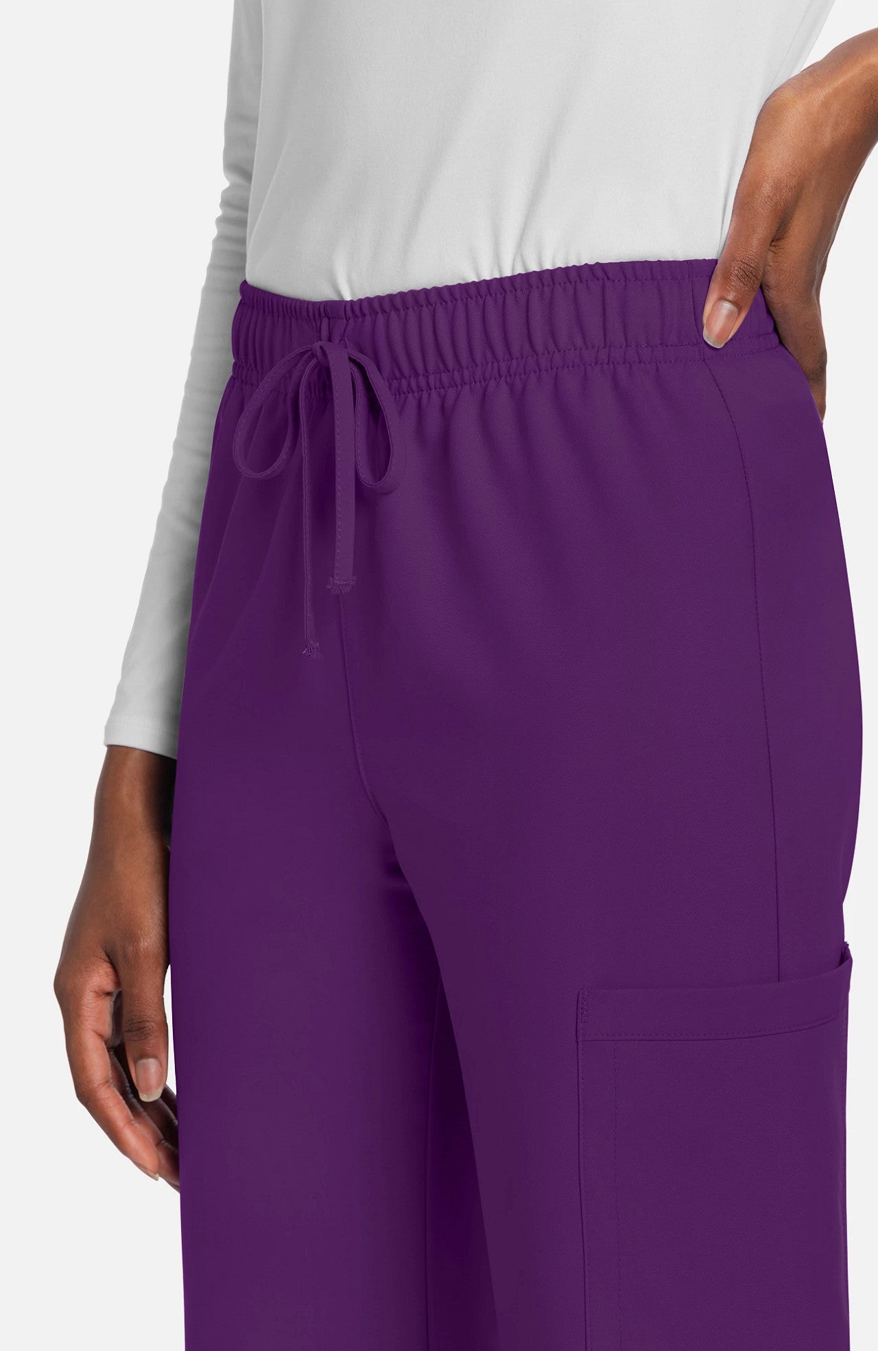 CK280A Cherokee Workwear Ultra Unisex Mid Rise Drawstring Straight Pant (XXS - 5XL)