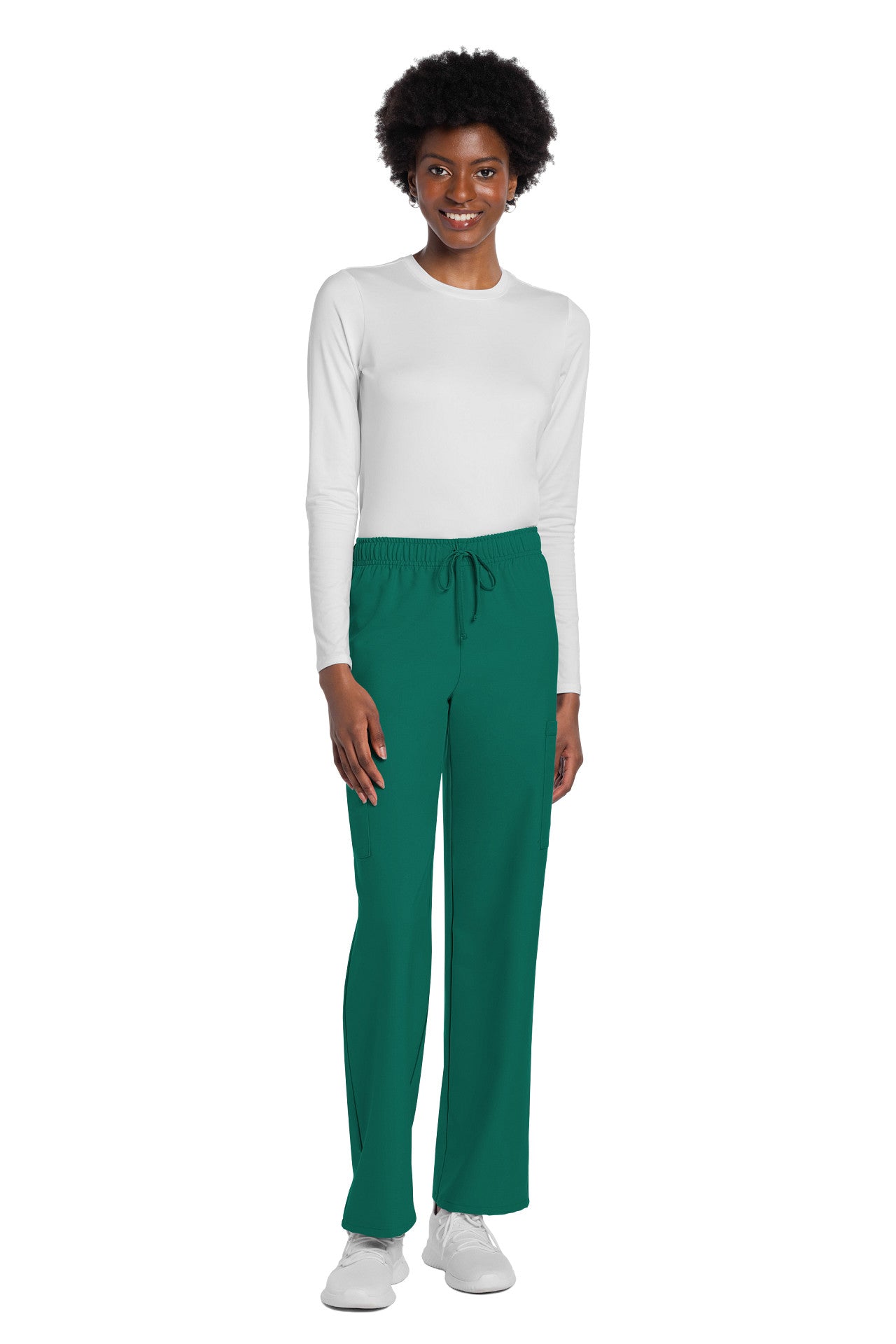 CK280A Cherokee Workwear Ultra Unisex Mid Rise Drawstring Straight Pant (XXS - 5XL)