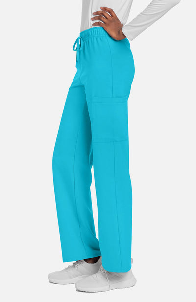 CK280A Cherokee Workwear Ultra Unisex Mid Rise Drawstring Straight Pant (XXS - 5XL)