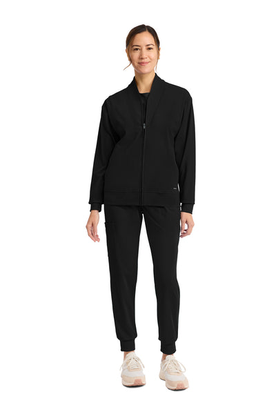 CK353 Cherokee Achieve Super Stretch Zip-Up Warm-Up Jacket (XXS - 5XL)