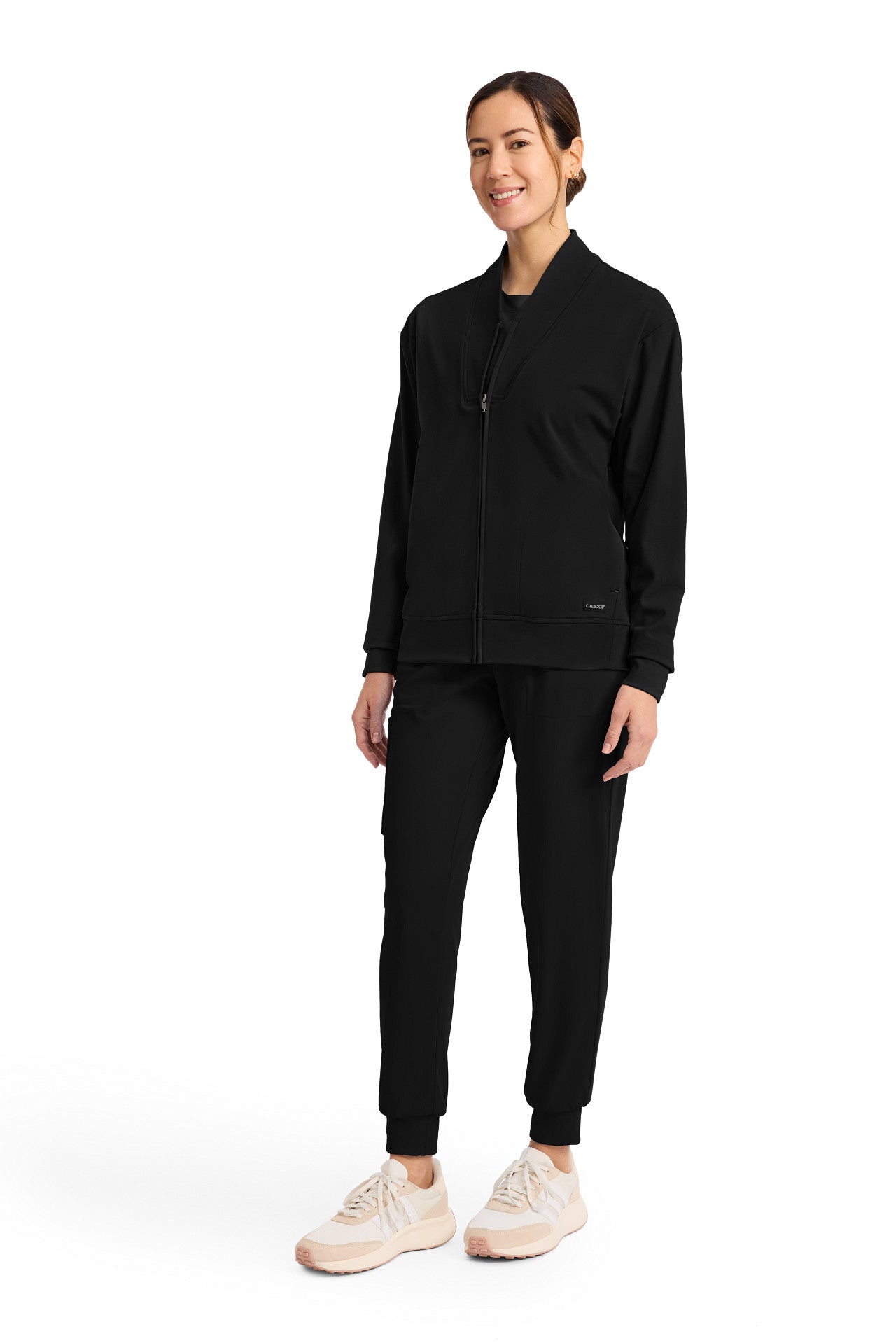 CK353 Cherokee Achieve Super Stretch Zip-Up Warm-Up Jacket (XXS - 5XL)