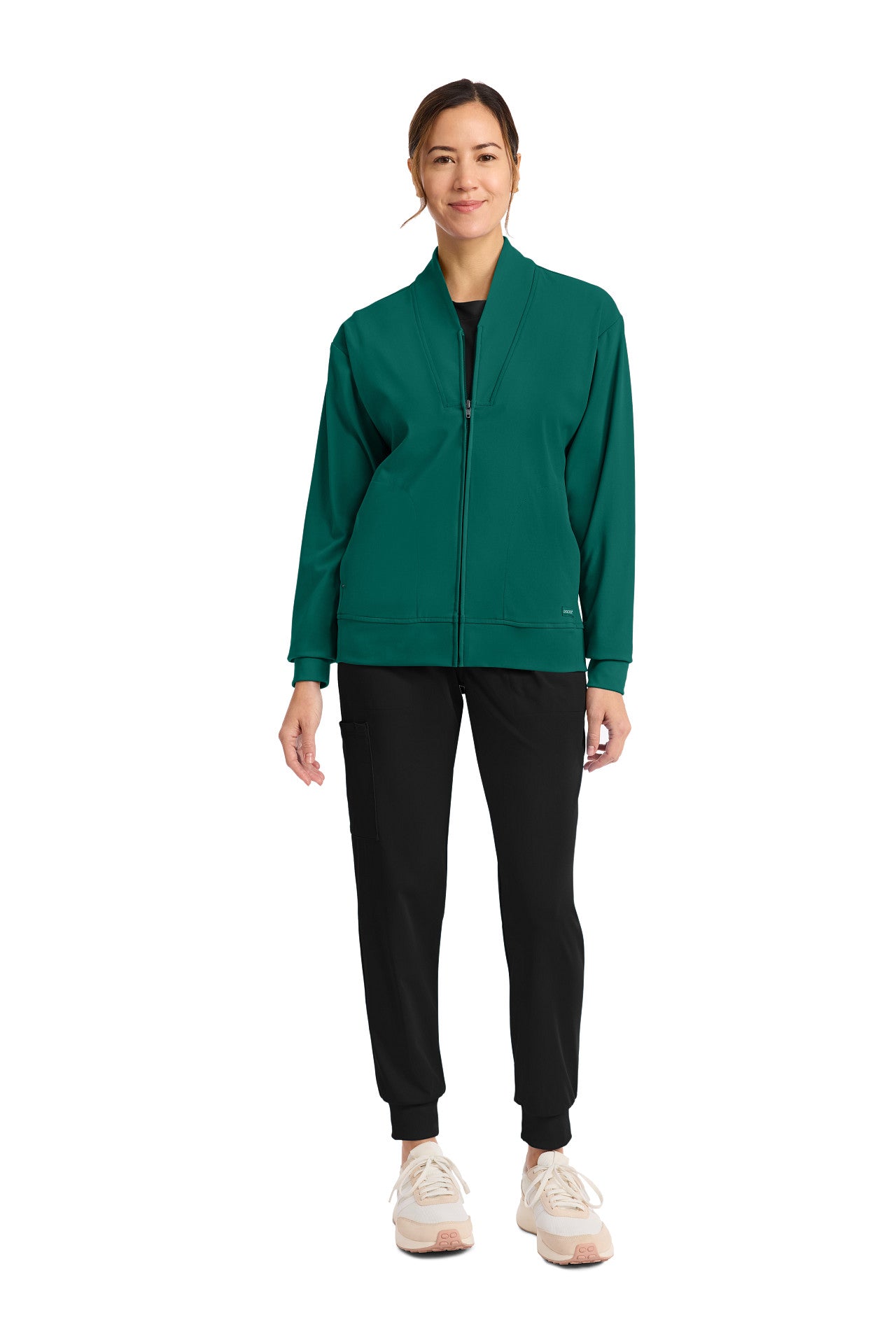 CK353 Cherokee Achieve Super Stretch Zip-Up Warm-Up Jacket (XXS - 5XL)